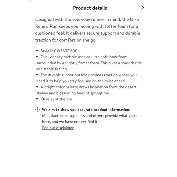 Nike Renew Women’s Running shoe Sz. 7.5 - Picture 8 of 8